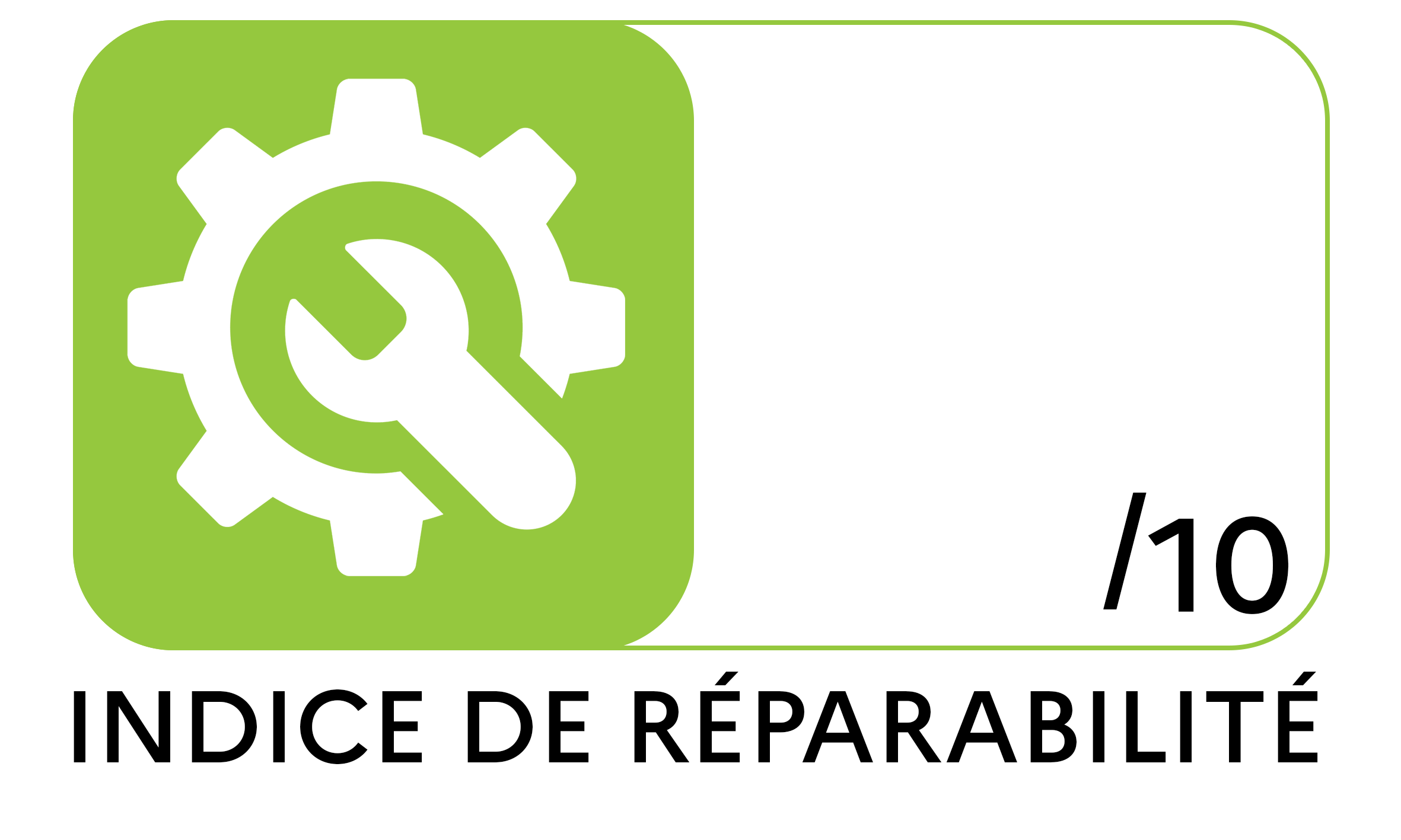 Indice de réparabilité logo